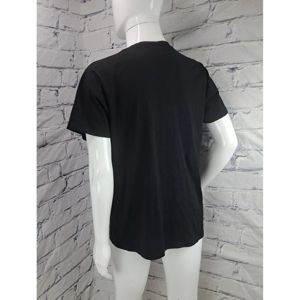 Gucci Men's Tshirt Tee Flipped Metal Logo Jersey Cotton Italy Size Large